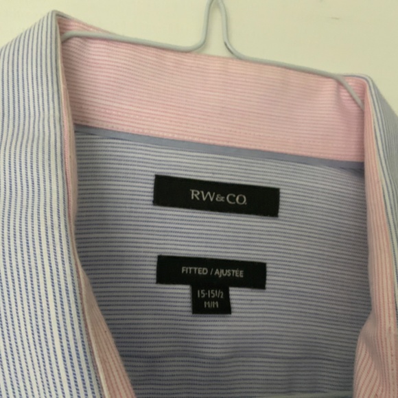 Men’s Dress Shirt RW&Co Size 15.5 (M) - Picture 2 of 2